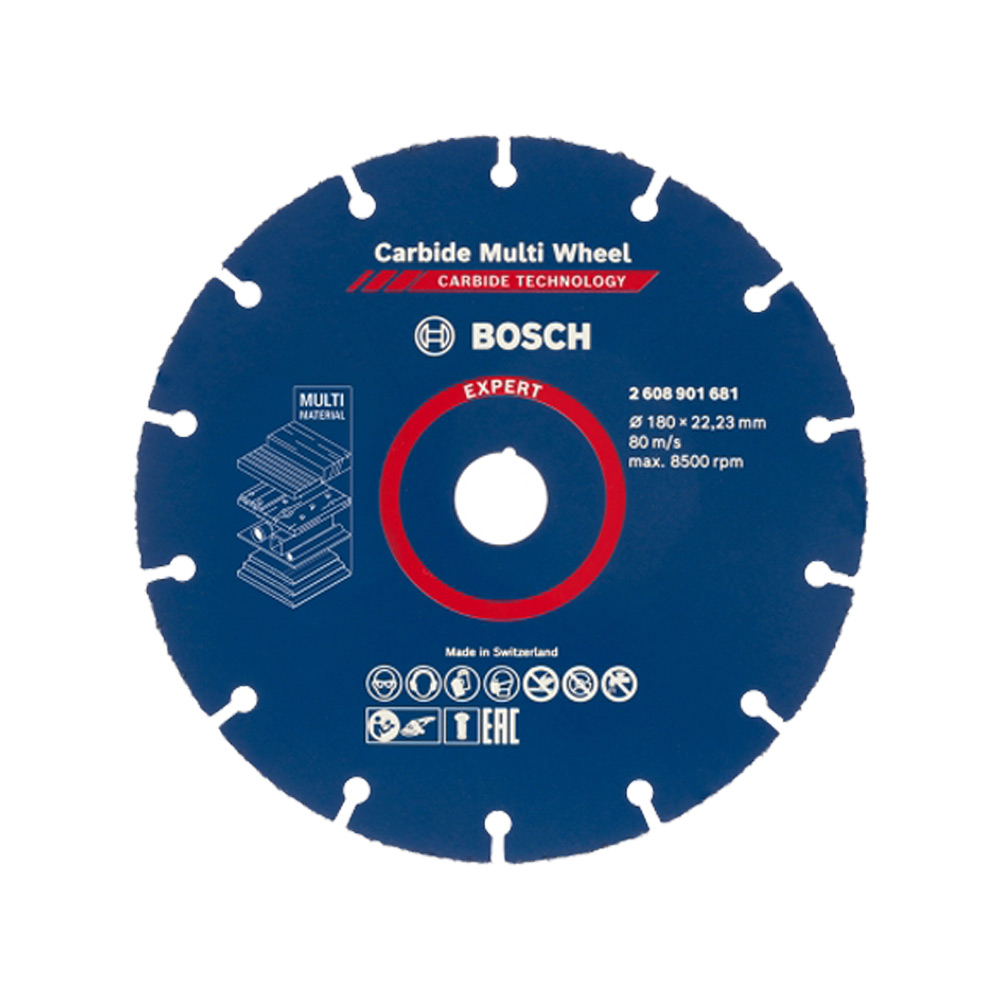 보쉬 2608901681 카바이드 멀티휠 절단석 180mm