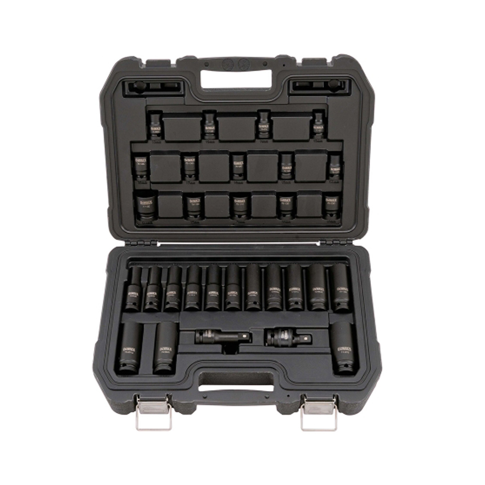 디월트 DWMT19249 육각 임팩 소켓세트 10-24mm 30p