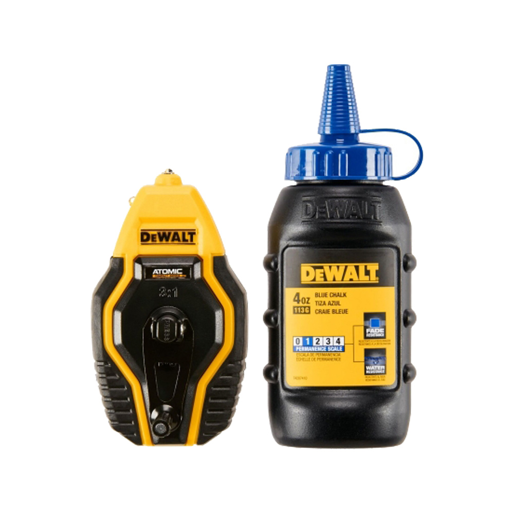 디월트 DWHT47258L 아토믹 블루 초크라인세트 먹줄 9m