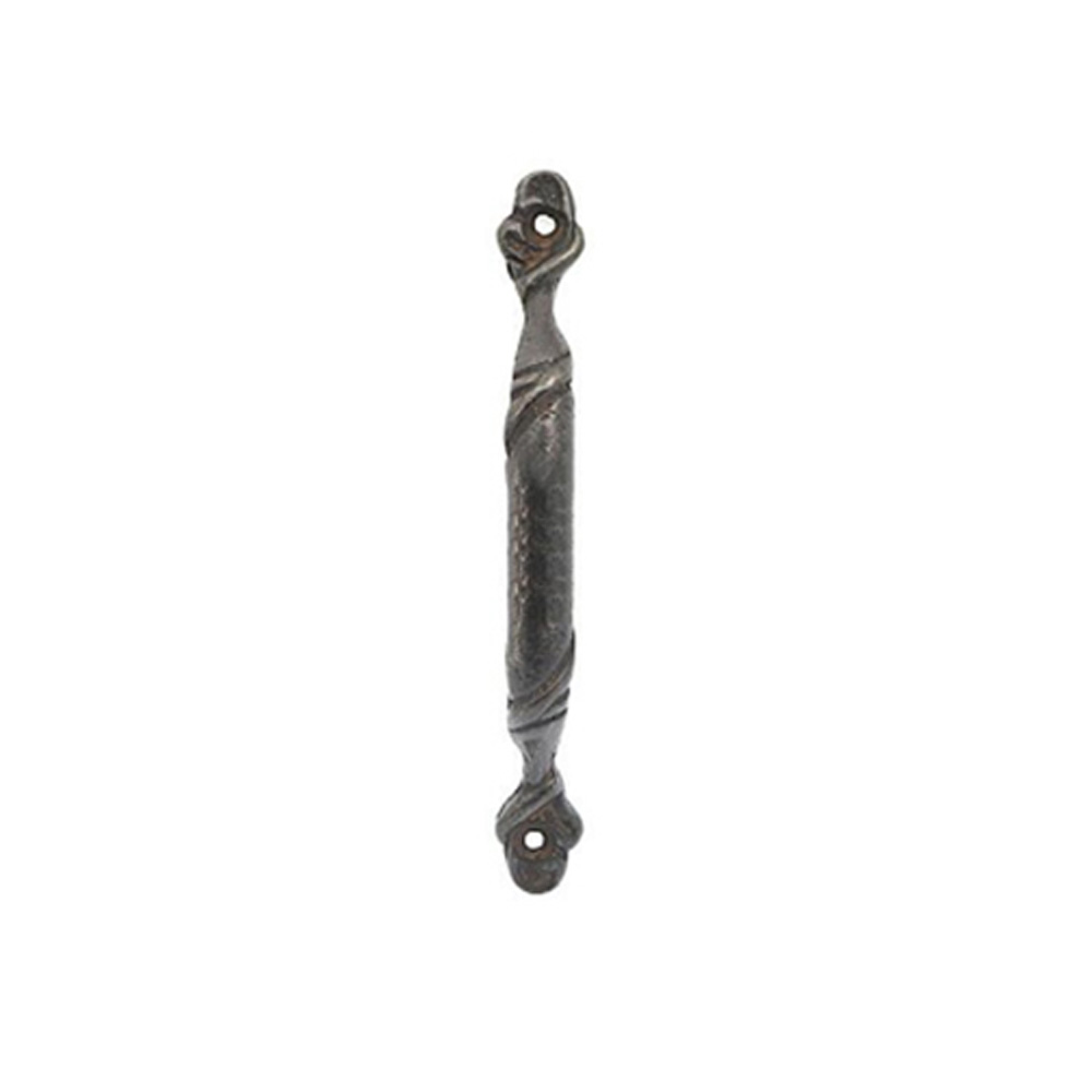 주물 장미넝쿨 손잡이 대형 나사간격 140mm