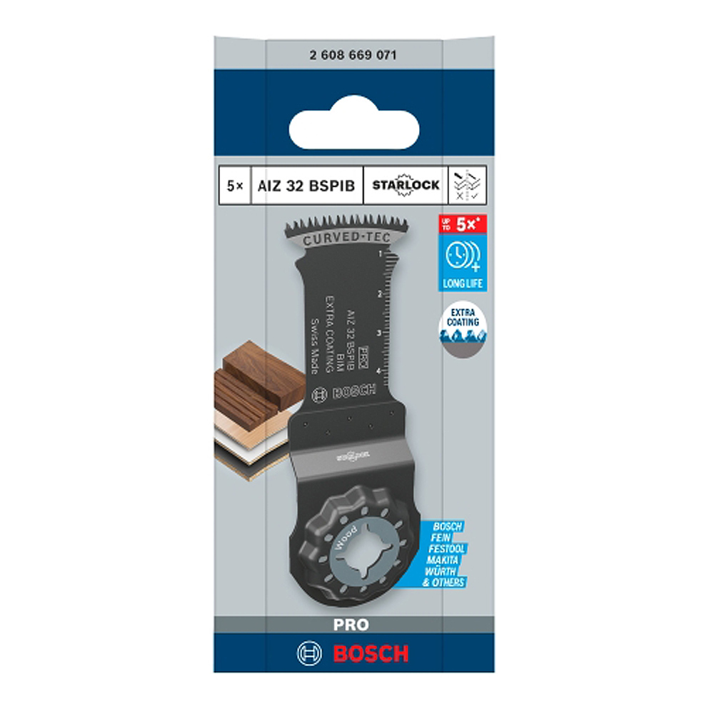 보쉬 PRO AIZ32BSPIB 경목재용 만능컷터날 32mm 5P