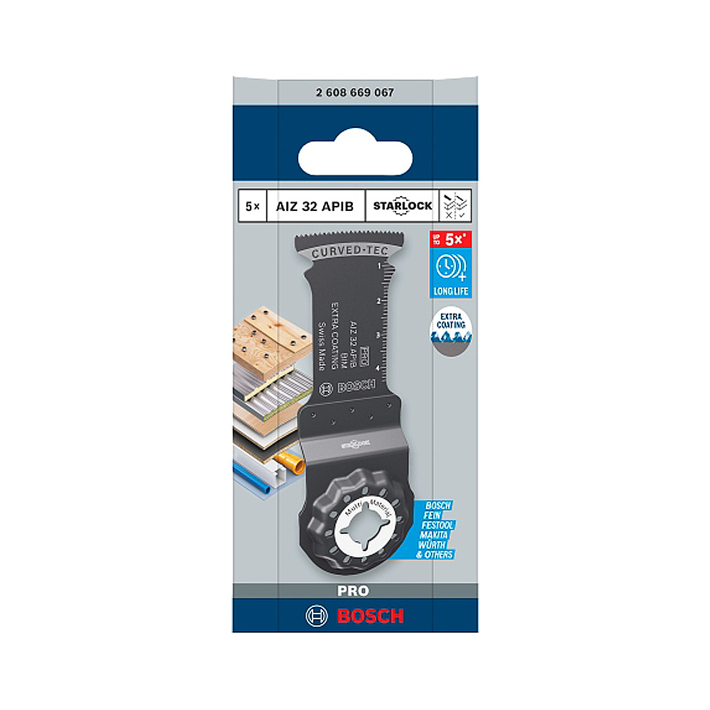 보쉬 PRO AIZ32APIB 목재용 만능컷터날 32mm 5P