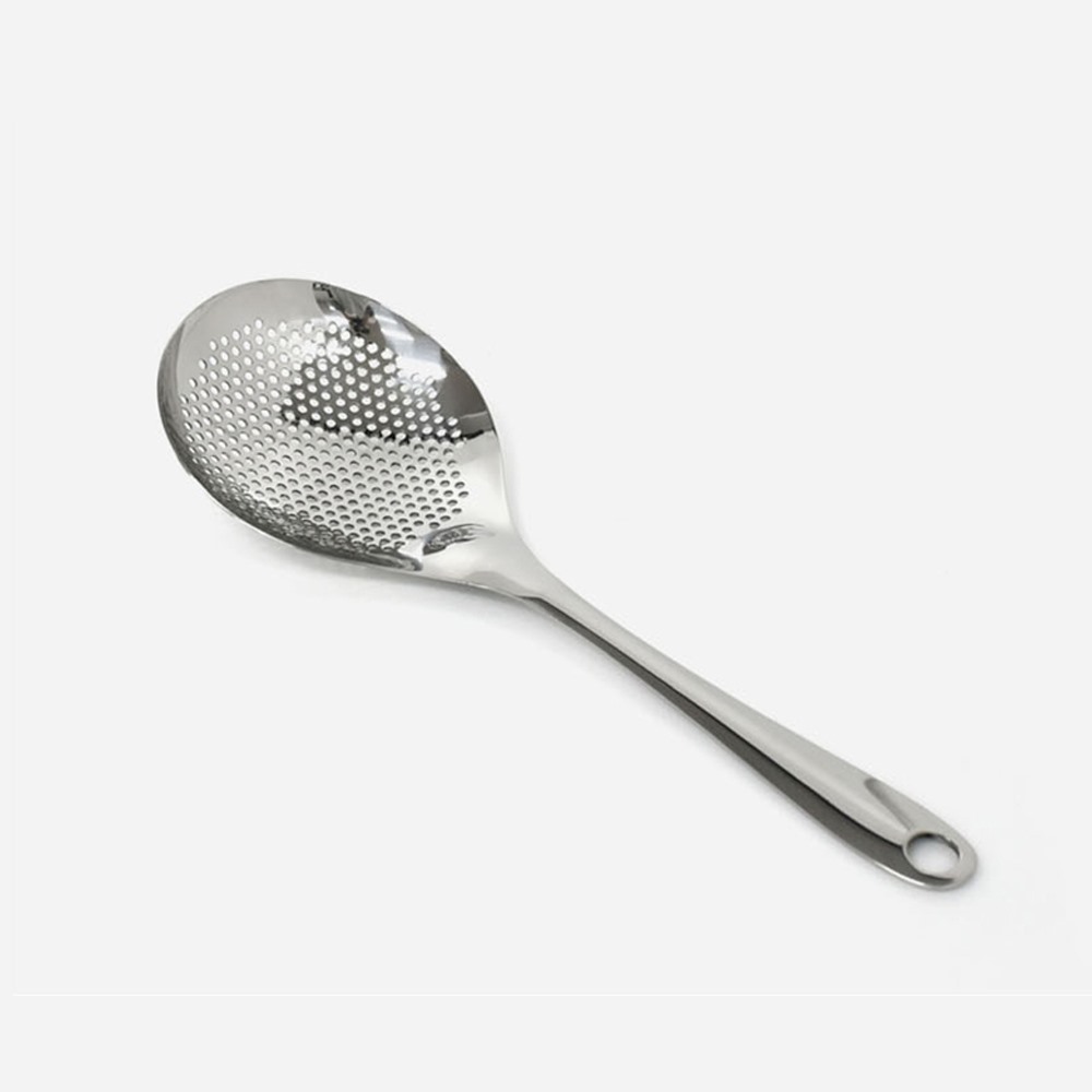 스텐 타공스푼 펀칭 건지기 31.5cm