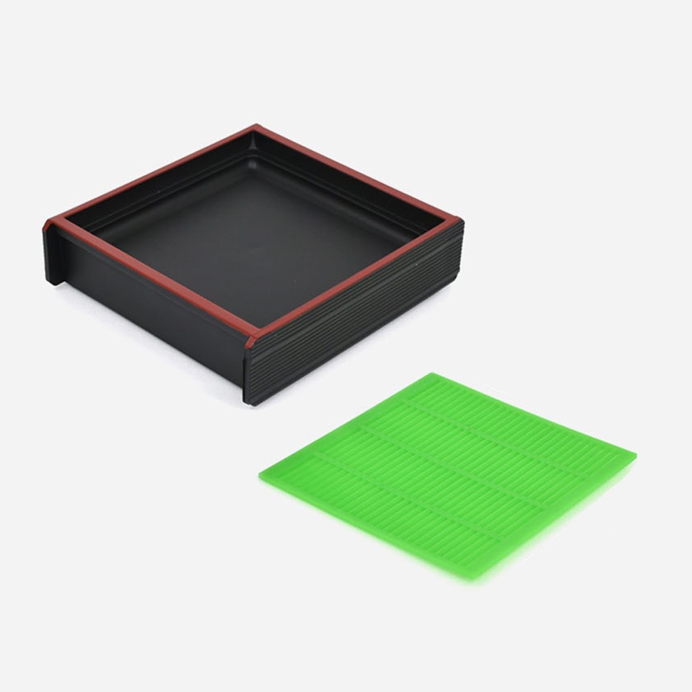 정사각 모밀판세트 모밀판 모밀발 19.7x19cm