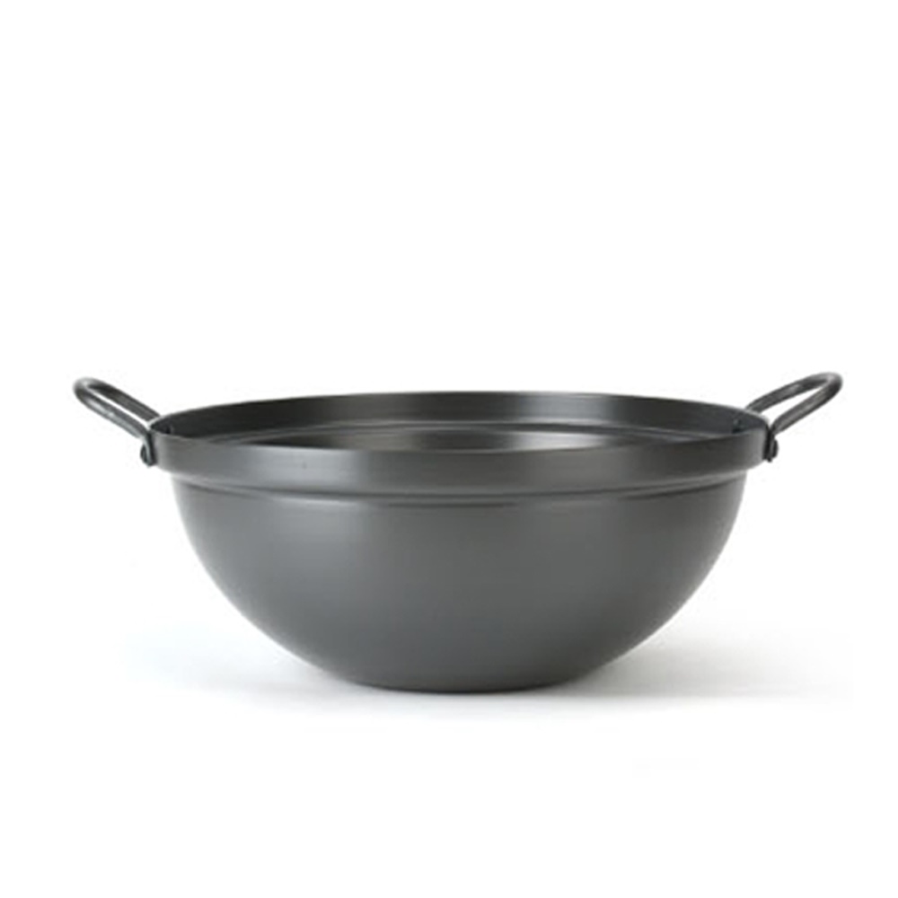 업소용 경질 양수 튀김팬 튀김솥 50호 50.5cm