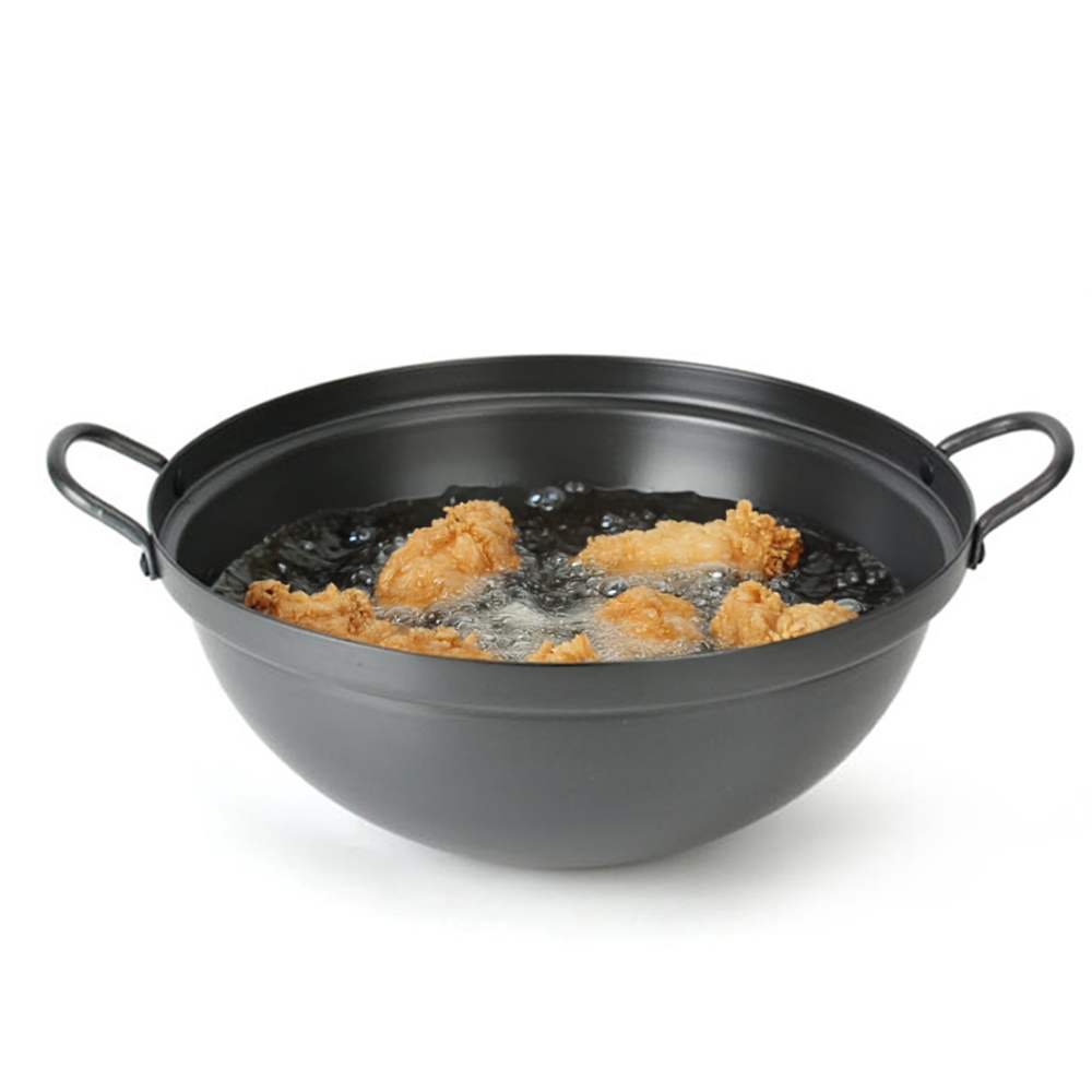 업소용 경질 양수 튀김팬 튀김솥 70호 70.5cm