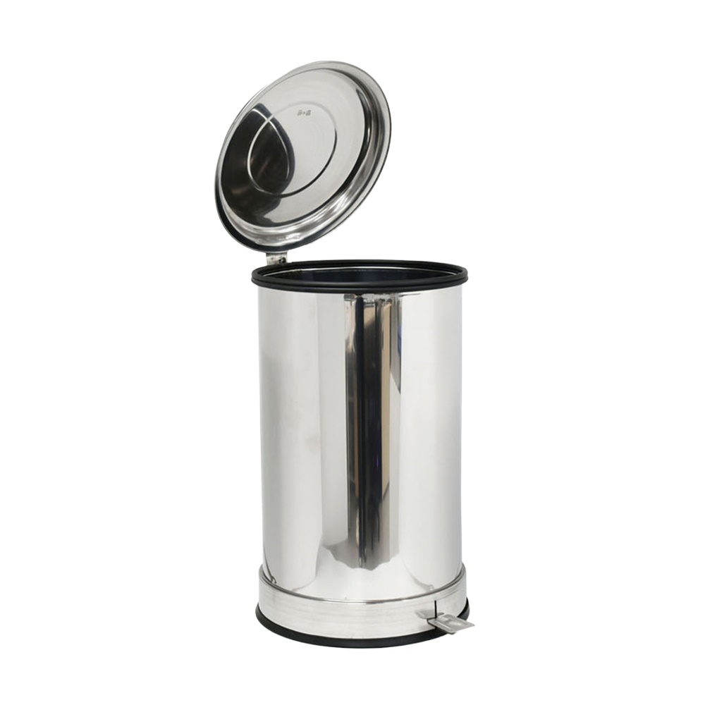 스텐 STOP바 페달 휴지통 50L