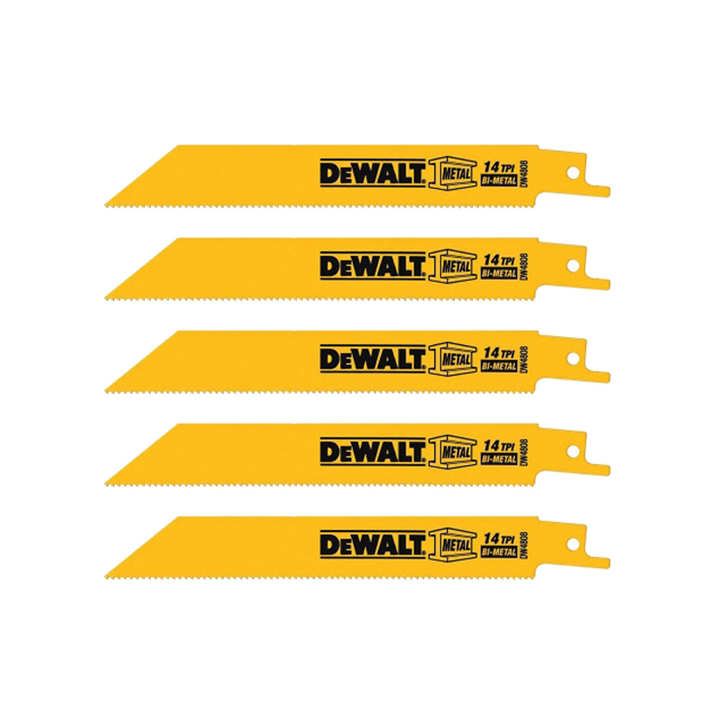 디월트 DW4808 두꺼운 금속용 컷소날 152mm 5P