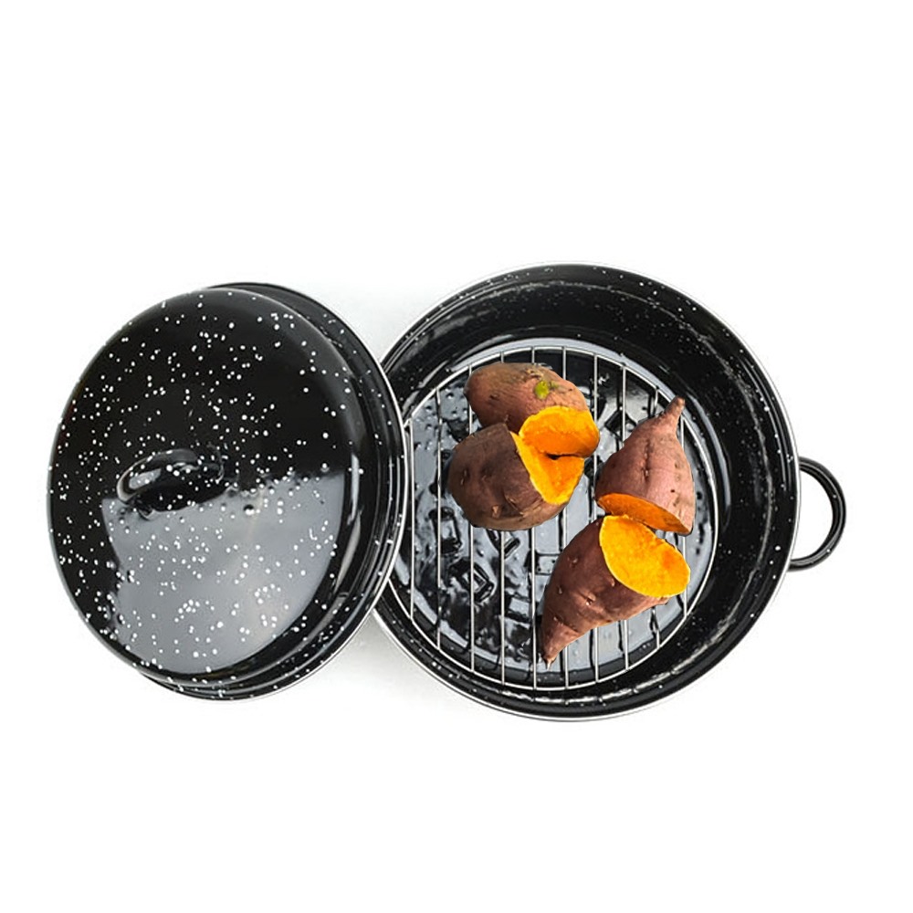 군고구마 군밤 직화구이 양수냄비 24cm