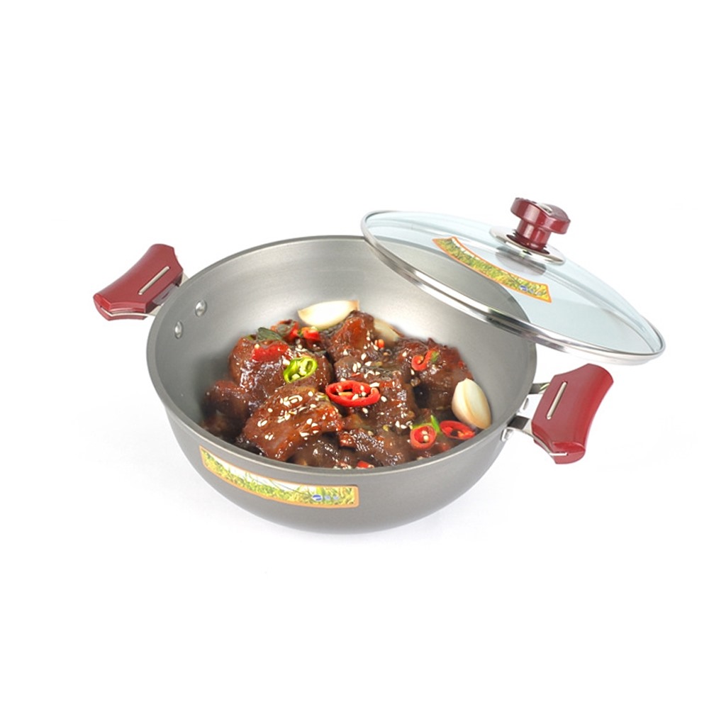 업소용 찜요리 주물 양수냄비 30호