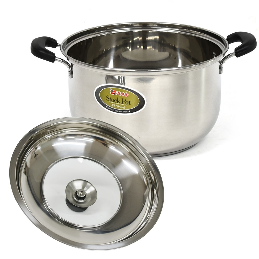 인덕션가능 스텐 대용량 곰솥 34cm