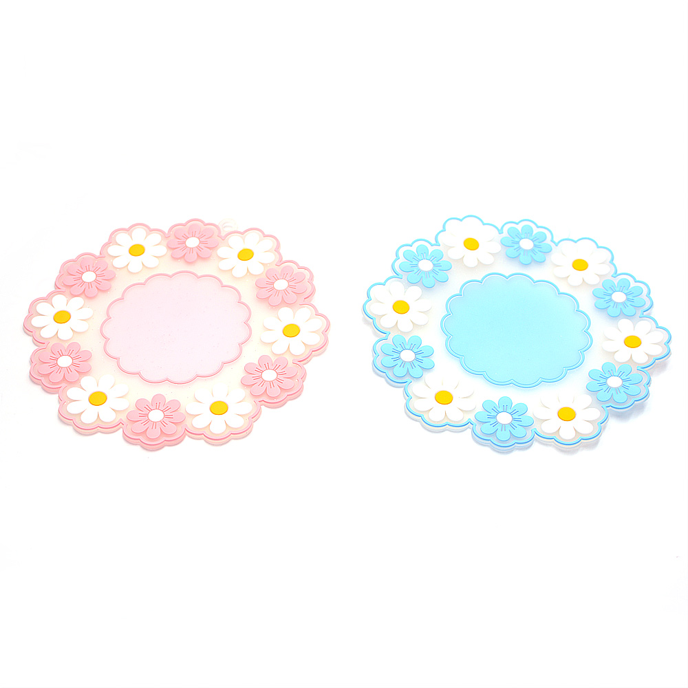 꽃모양 냄비받침 패드 깔판 대 20cm