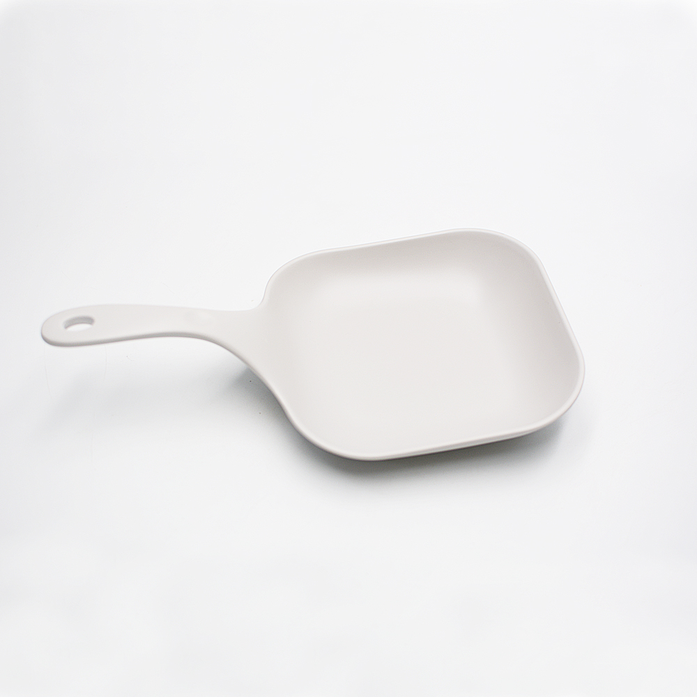 멜라민 팬쿠프 손잡이 앞접시 사각 중