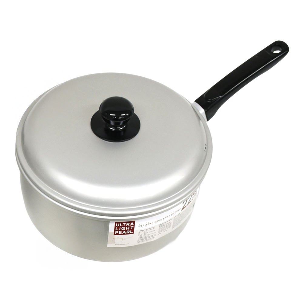 가볍고 빠른조리 눈금있는 양은 편수냄비 22cm