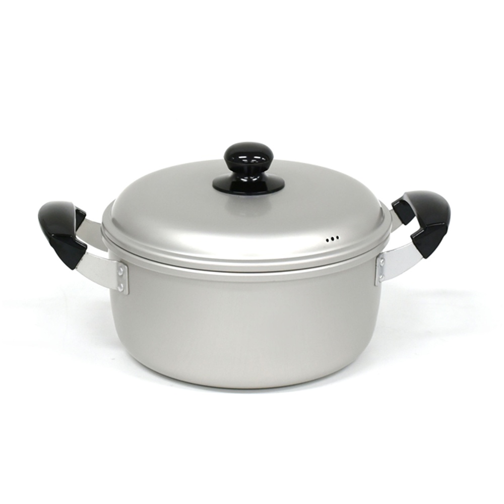 가볍고 빠른조리 눈금있는 양은 양수냄비 20cm