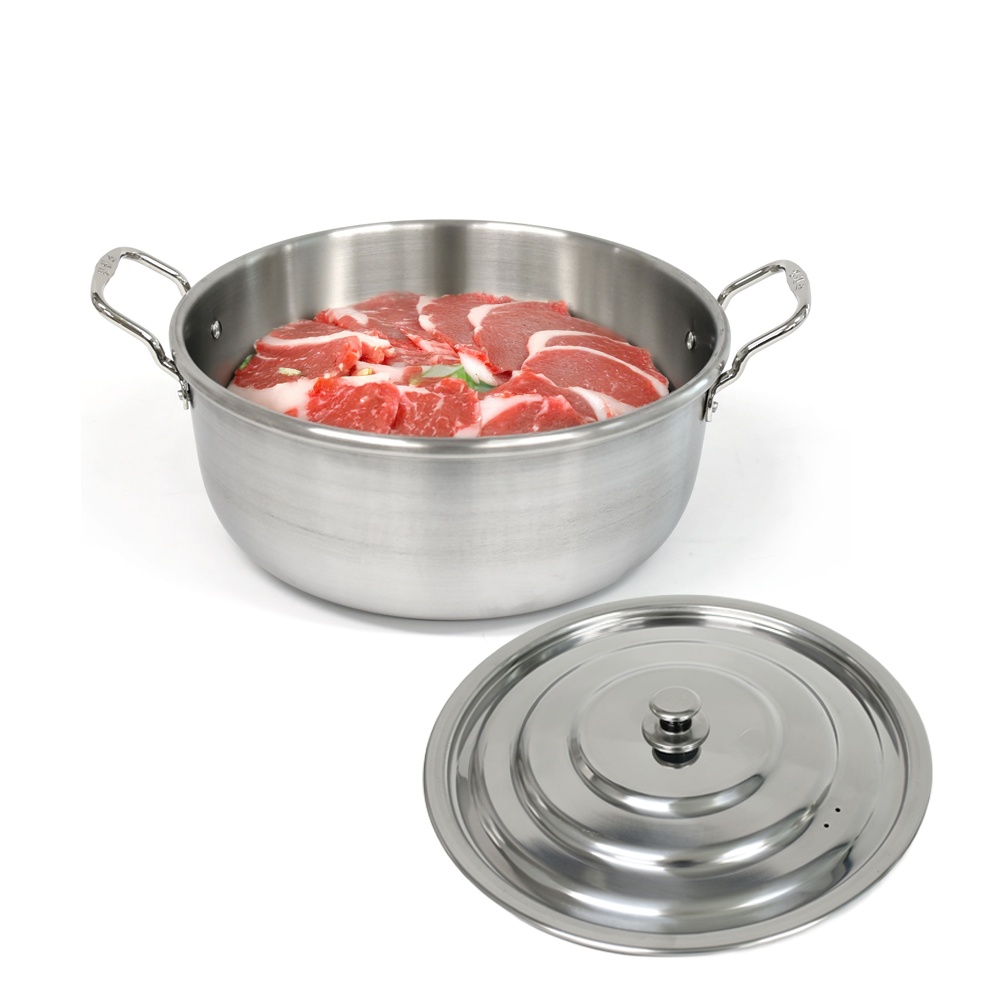 인덕션가능 통삼중 스텐 양수 대형 국솥 36cm