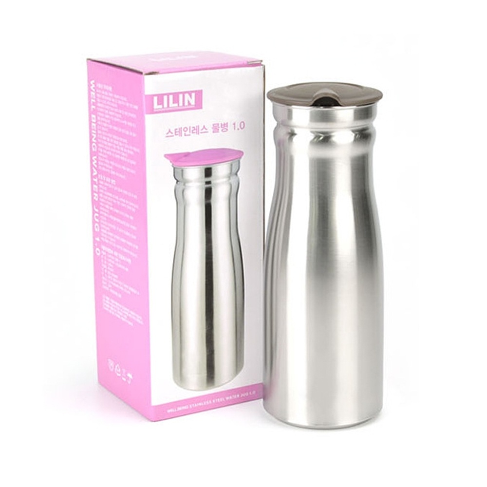 업소용 가벼운 스테인레스 물병 1L
