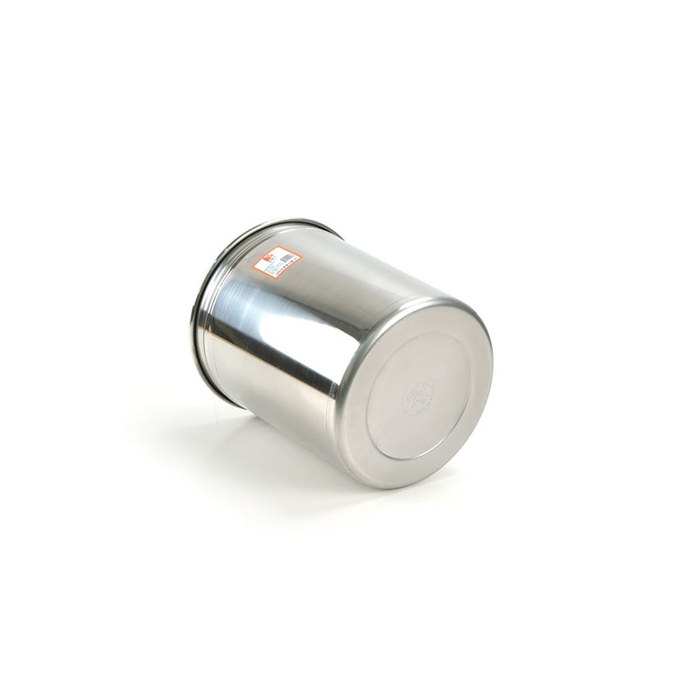 식당용 스텐 원형 오픈 휴지통 소