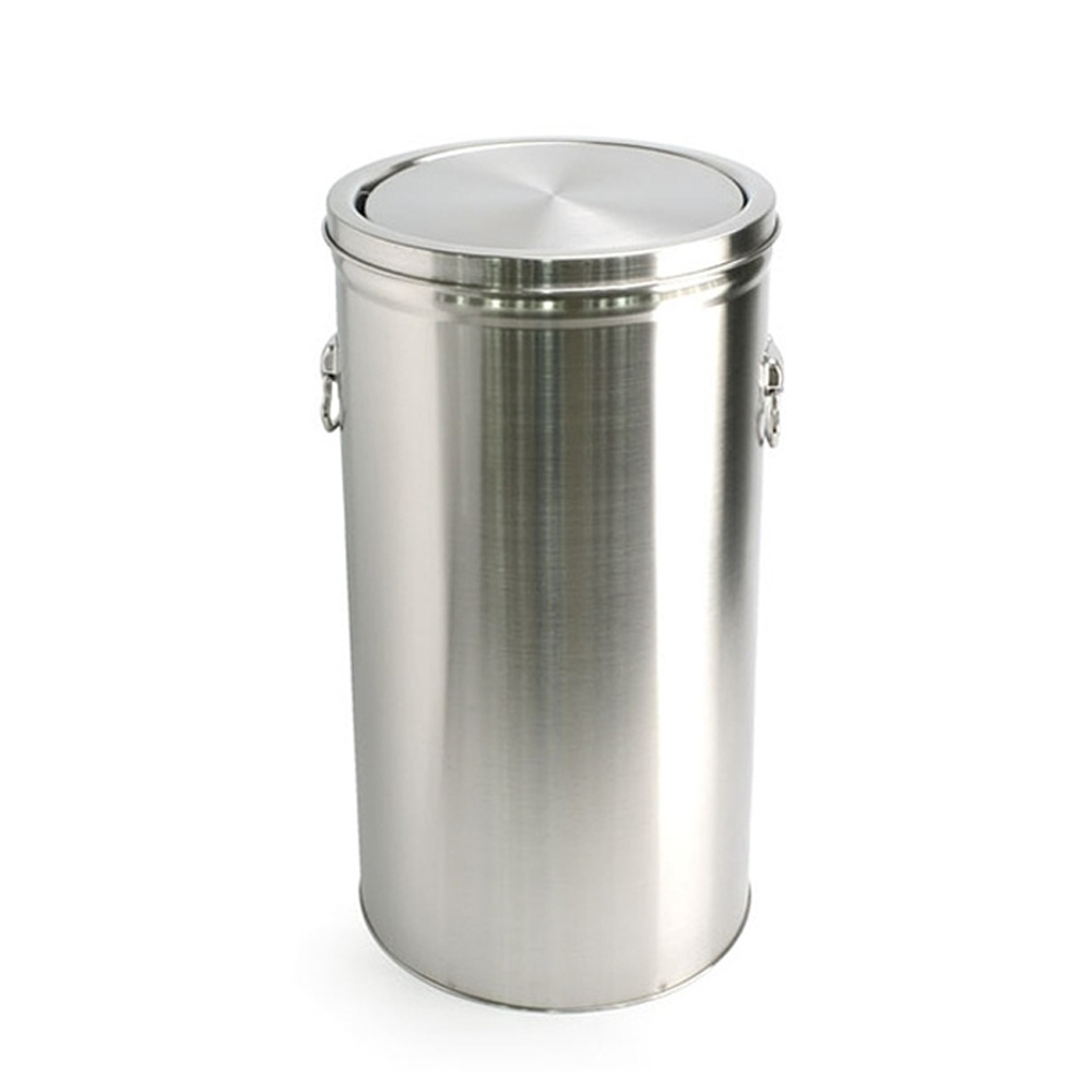 업소용 스텐 야외 대형 뱅뱅이 휴지통 1호