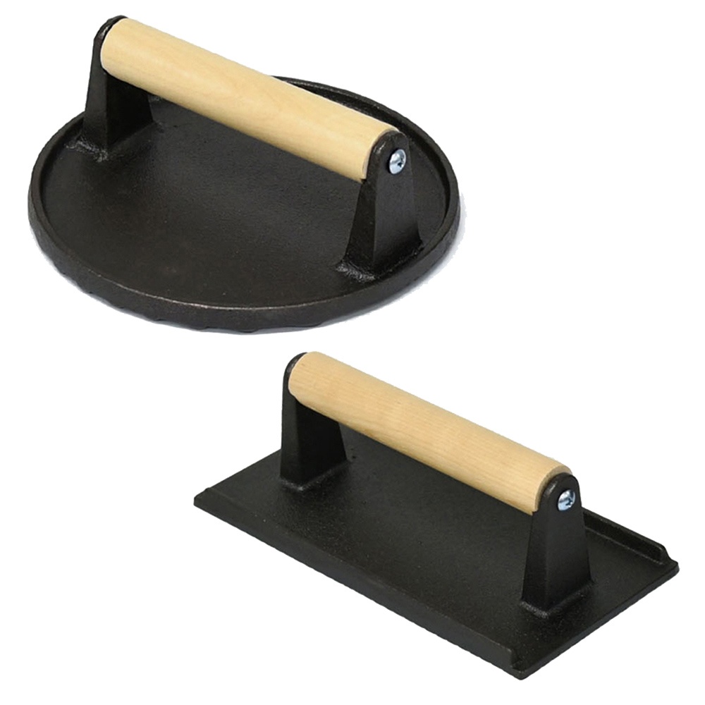 통삼겹 스테이크용 무쇠주물 그릴프레스