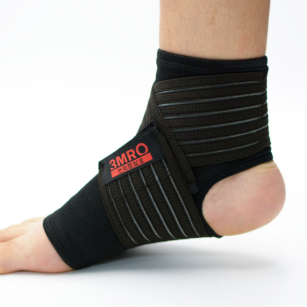 스포츠 발목 보호대 국내산 아대 블랙 M