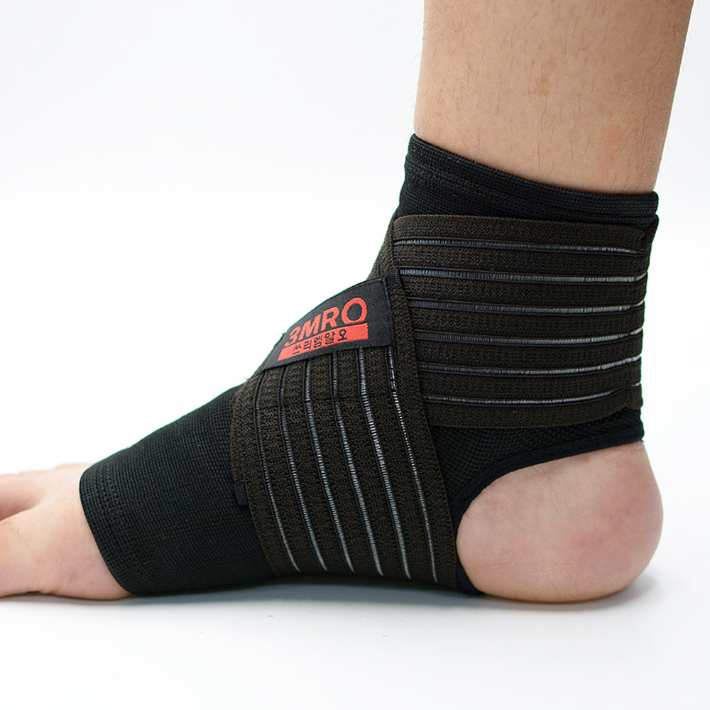 스포츠 발목 보호대 국내산 아대 블랙 L