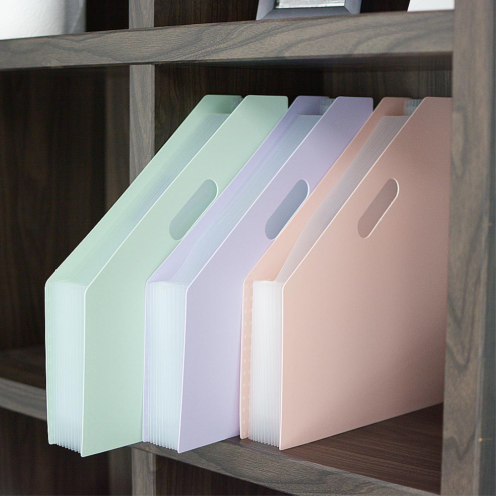 13칸 아코디언 파일꽂이 서류정리함 화일박스