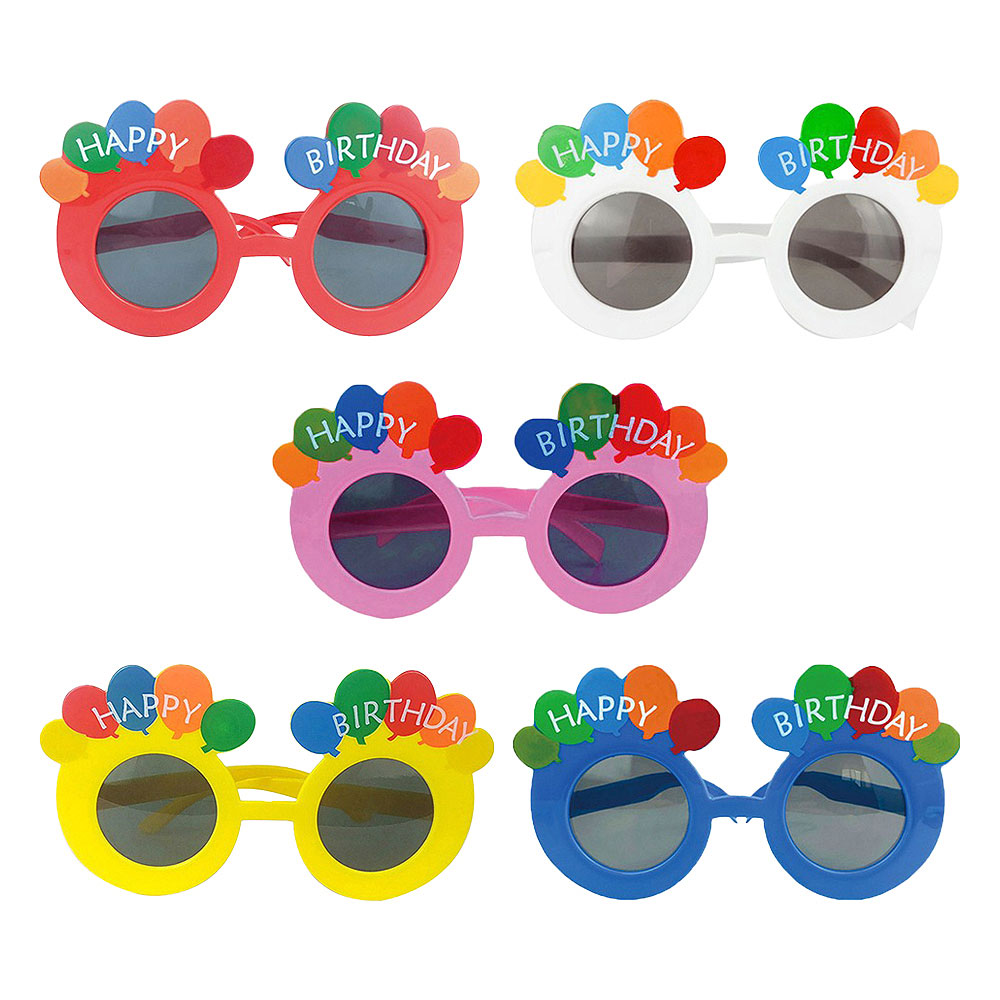 생일 파티 선글라스 풍선 안경 촬영소품
