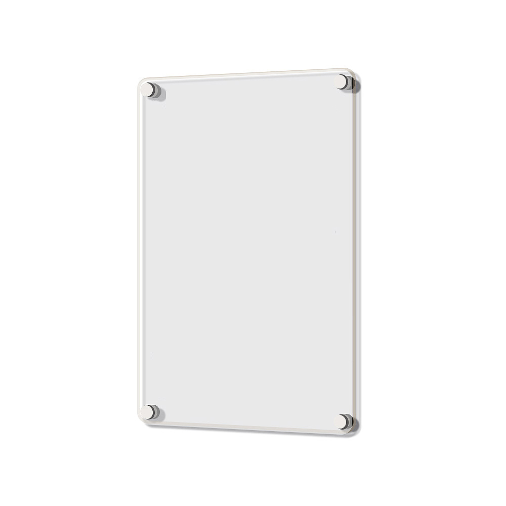 투명 아크릴 자석 메모 보드판 40x30cm