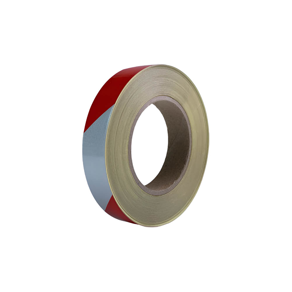 BLEX 반사테이프 25mm x 45M 백적사선