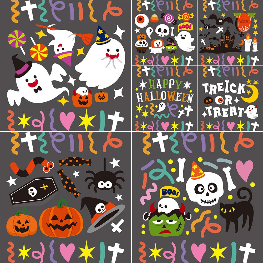 할로윈 유리창 시트지 데코스티커 매장꾸미기