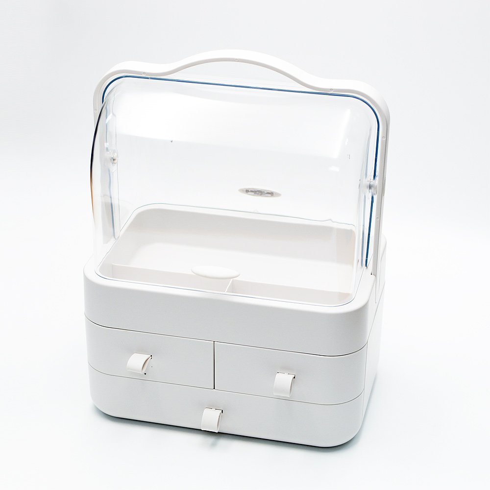투명 메이크업 화장품 정리함 서랍 수납 케이스