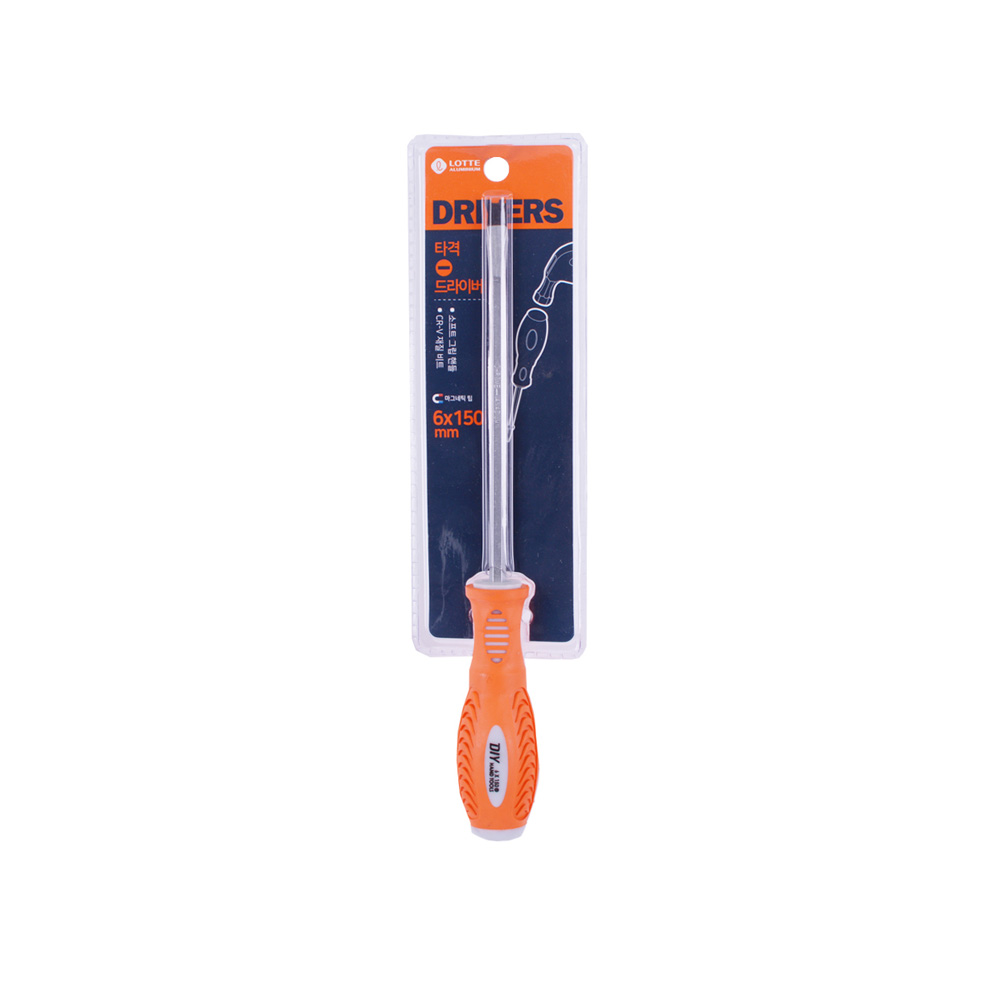 롯데알미늄 타격 일자드라이버 6x150mm