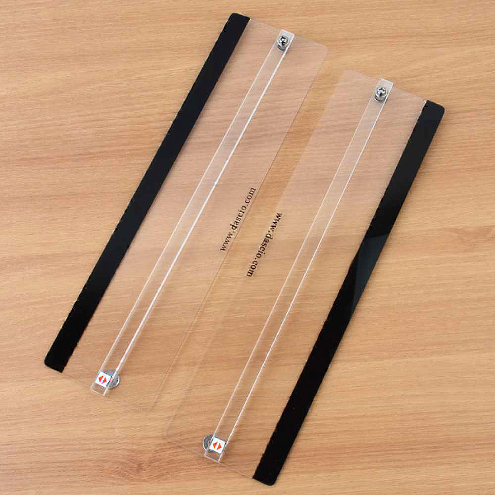 모니터 메모보드 아크릴 책상정리 메모판 30cm