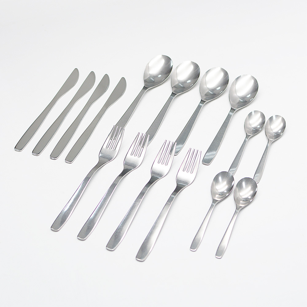 이케아 MOPSIG 몹시그 스텐 양식기 도구 16개입