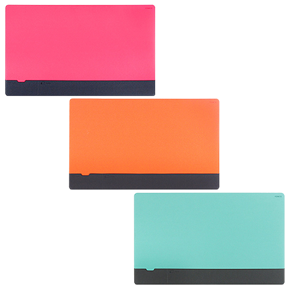 오피스 포켓 PU가죽 데스크패드 460x280mm