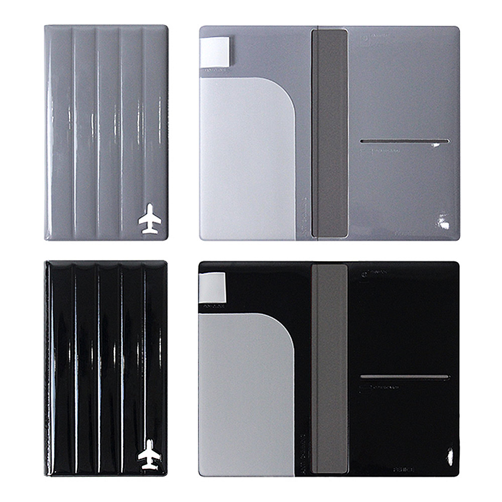 에나멜 RFID차단 여권케이스 안티스키밍 커버