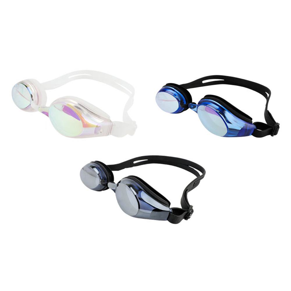 낫소 수경 성인 미러형 물안경