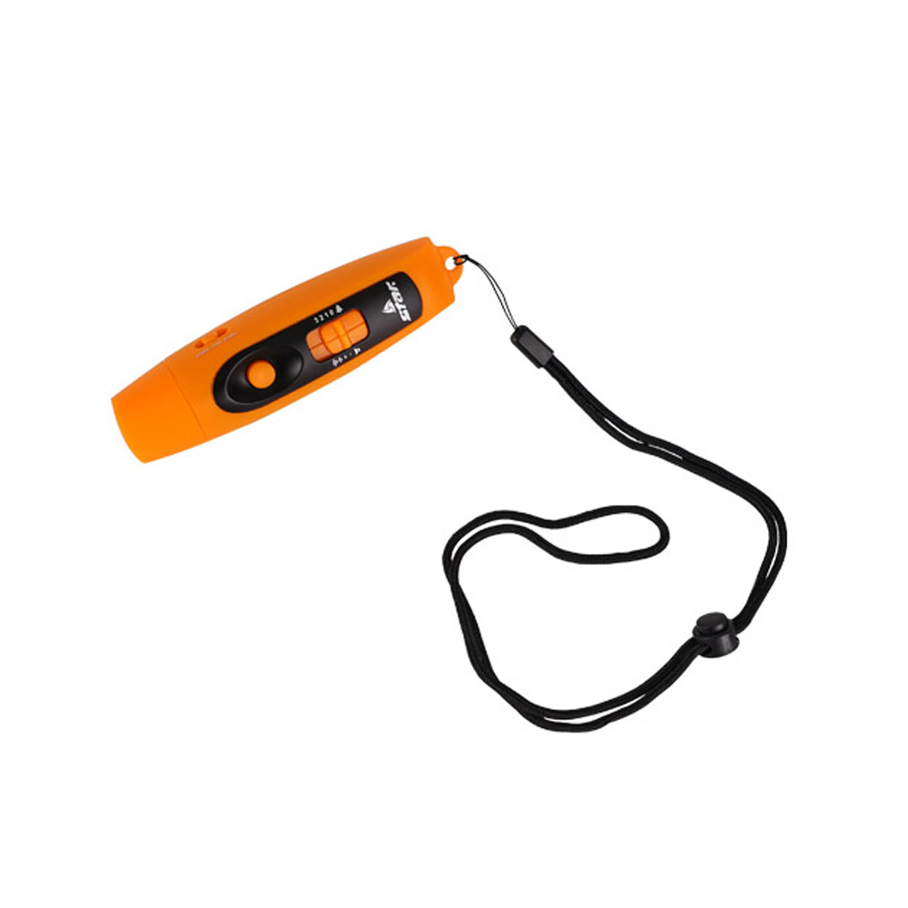 스타 C타입 충전식 전자호각 호루라기 오렌지