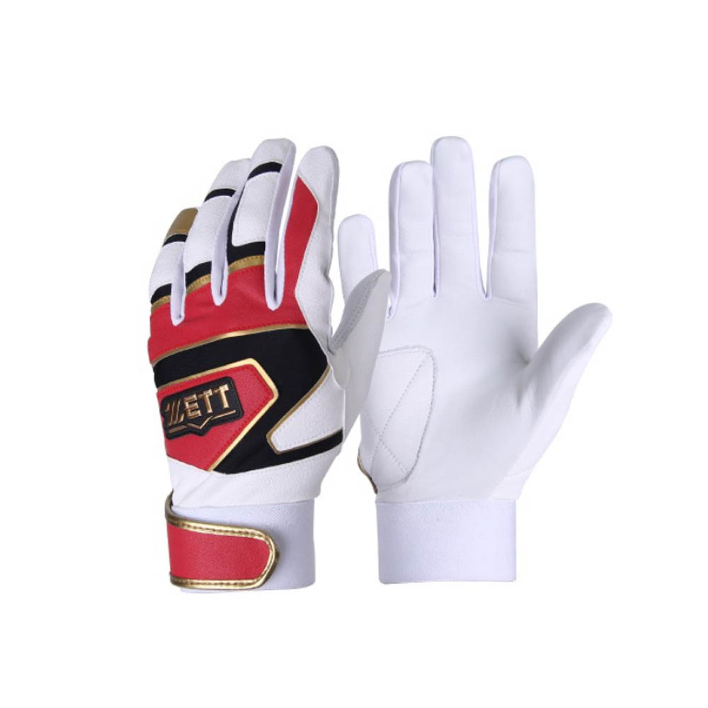 제트 야구 배팅장갑 BGK-351 화이트 레드