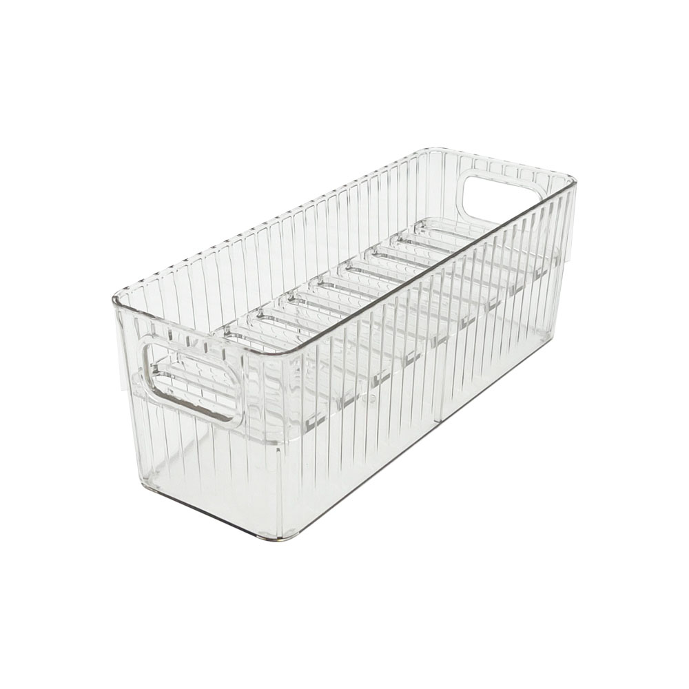 투명 10구 칸막이 수납 정리함