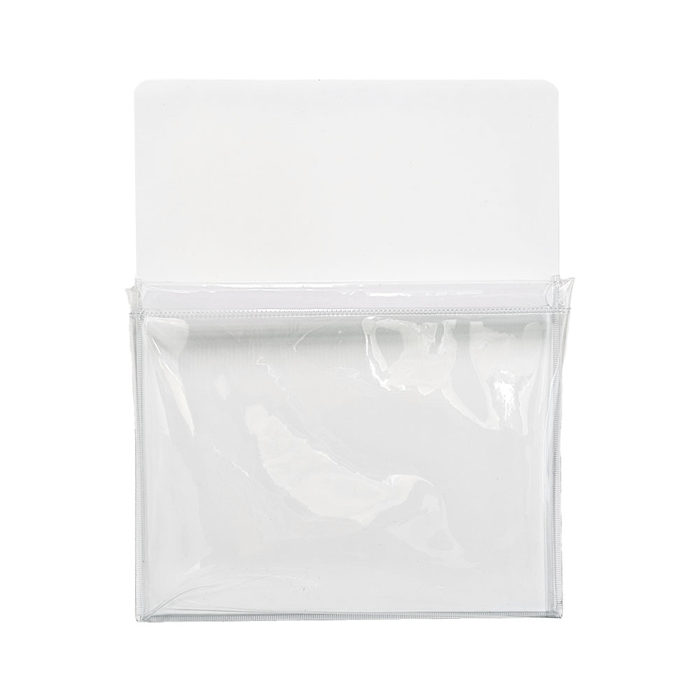 냉장고 자석 투명 월포켓 수납함 24x30cm