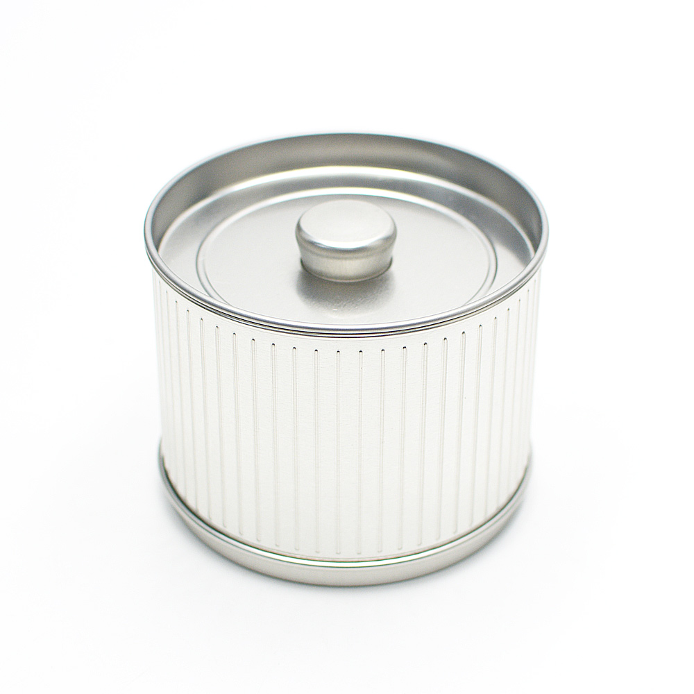 이케아 BETTHAJ 베타이 차통 커피 보관통 실버 0.6L