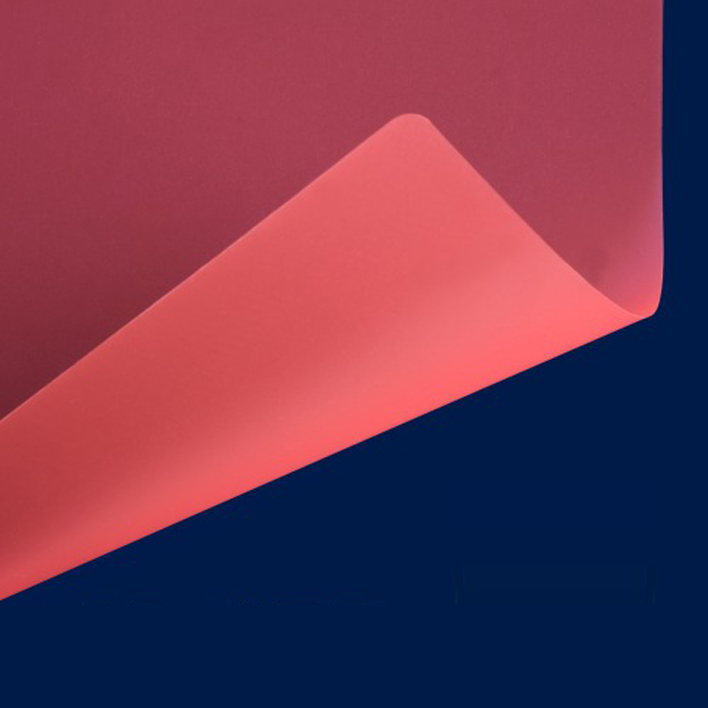 B5 제본용 PP표지반투명 적색 100매