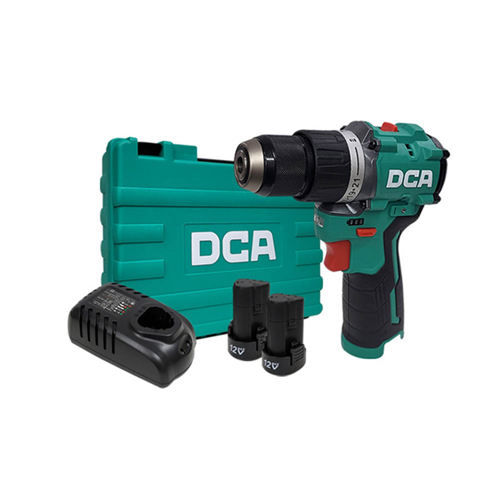 DCA ADJZ1250iEK 충전햄머드릴 12V 2.0AH BL모터