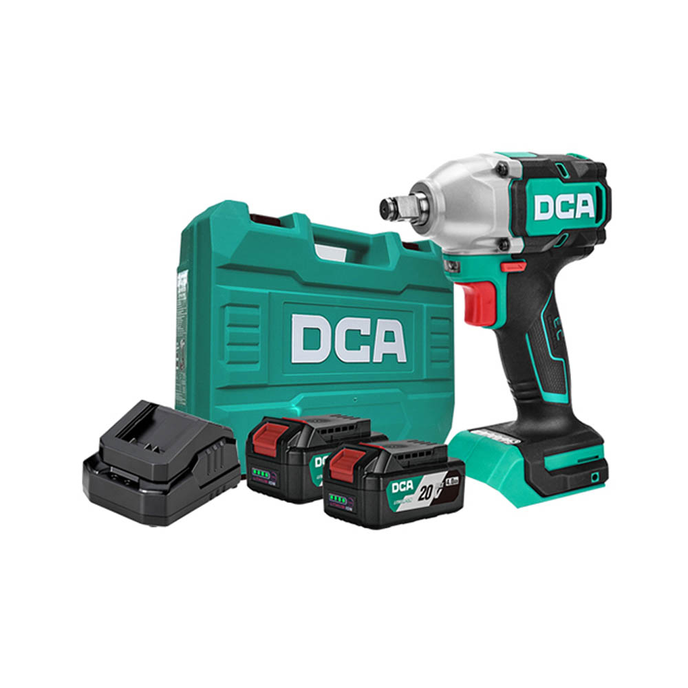 DCA ADPB320EM 충전임팩렌치 20V 4.0AH BL모터