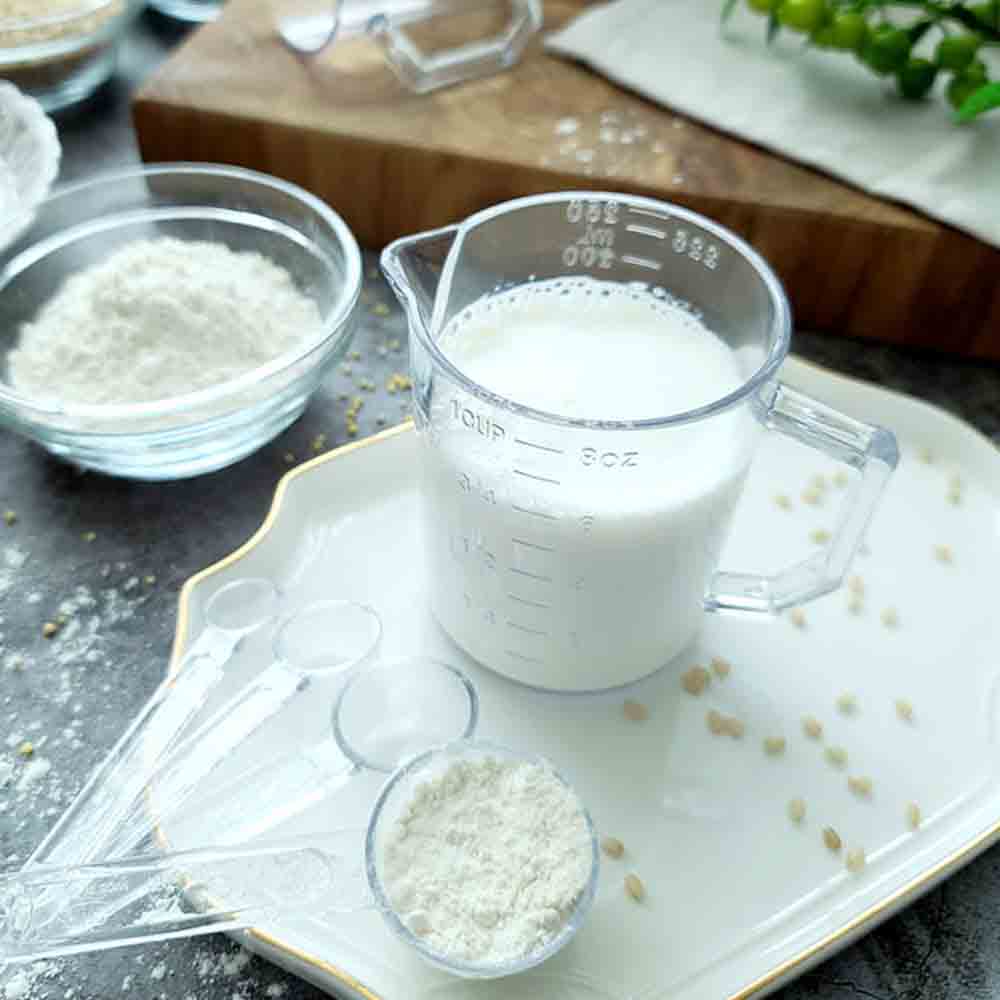 손잡이 눈금 계량컵 비커 250ml