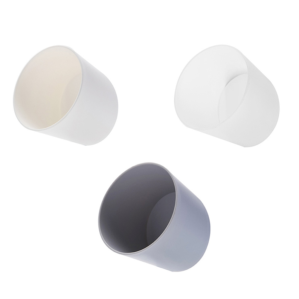 부착식 컵모양 월포켓 원형 소품정리함