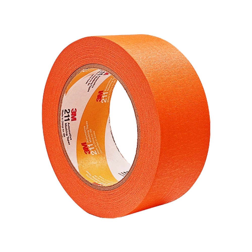 3M 211 차량용 마스킹테이프 주황 45mm x 40M