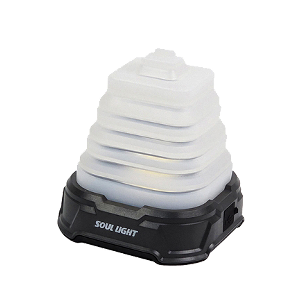 솔로 캠핑용 충전 피라미드 라이트 SL-P2C 800루멘